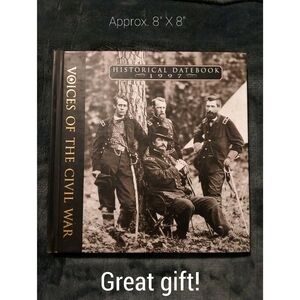 'Voices Of The Civil War' historucal datebook, 1997, new